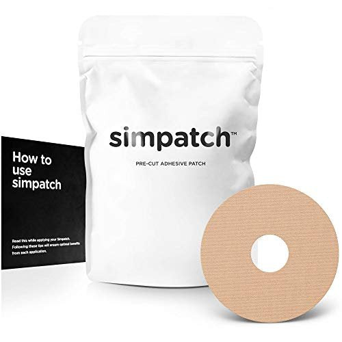 SIMPATCH Universal Patch, 0,8 Zoll Loch – 30 Pflaster in Beige