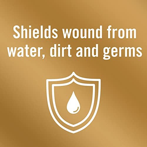 Nexcare Advanced Healing Hydrokolloid-Pads, Gel-Pad hilft Schmerzen zu lindern und Wundflüssigkeit aufzunehmen, dehnbarer Wundverband haftet auf feuchter Haut - 6 Pads