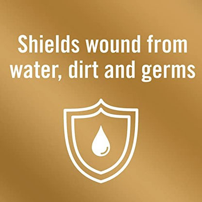 Nexcare Advanced Healing Hydrokolloid-Pads, Gel-Pad hilft Schmerzen zu lindern und Wundflüssigkeit aufzunehmen, dehnbarer Wundverband haftet auf feuchter Haut - 6 Pads