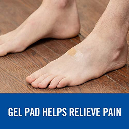 Nexcare Advanced Healing Hydrokolloid-Pads, Gel-Pad hilft Schmerzen zu lindern und Wundflüssigkeit aufzunehmen, dehnbarer Wundverband haftet auf feuchter Haut - 6 Pads