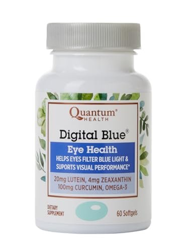 Quantum Health Digital Blue Eye Health – 60 Softgels für Augenschutz & Lutein