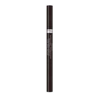 Rimmel Brow This Way Fill & Sculpt Augenbrauenstift, Soft Black