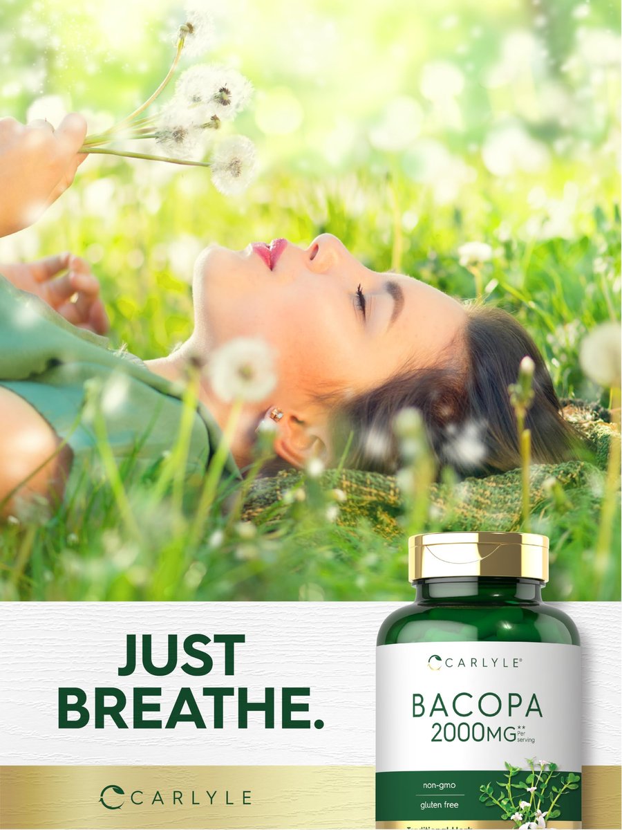 Carlyle Bacopa Monnieri Kapseln | 180 Kapseln | Glutenfrei