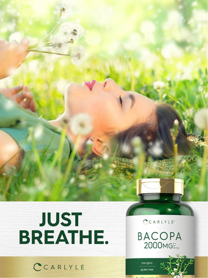 Carlyle Bacopa Monnieri Kapseln | 180 Kapseln | Glutenfrei