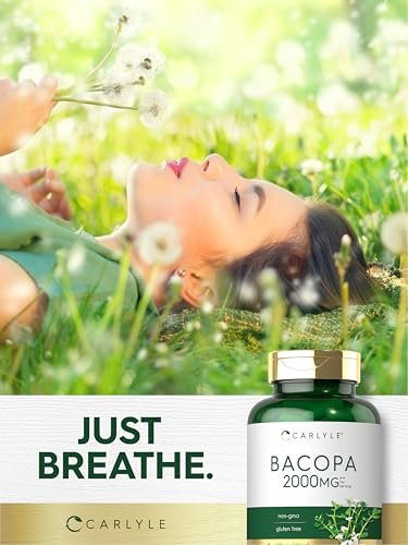 Carlyle Bacopa Monnieri Kapseln | 180 Kapseln | Glutenfrei