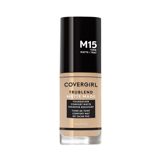 COVERGIRL TruBlend Matte Made Liquid Foundation – Buff Beige, 30 ml