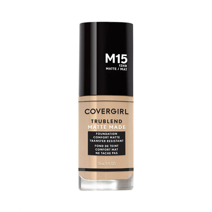 COVERGIRL TruBlend Matte Made Liquid Foundation – Buff Beige, 30 ml