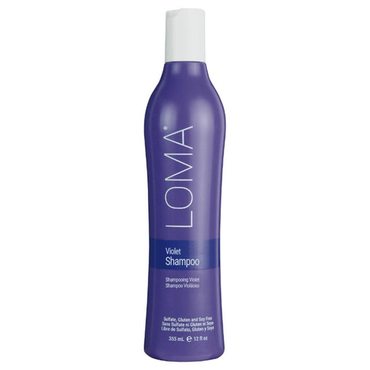 Loma Haarpflege Violett Shampoo, Vanille-Bohne/Blut-Orange, 355 ml