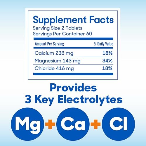 SlowMag Muscle & Heart Magnesiumchlorid-Präparat mit Calcium, 120 Tabletten, unterstützt Muskelentspannung, Herz-, Nerven- und Knochengesundheit, hohe Absorption