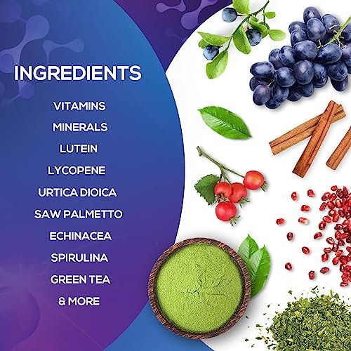 Multivitamin für Männer – Hochwertiges Präparat mit Vollspektrum-Formel, essenzielle Vitamine A, C, D, E & Zink – Hochdosierte B-Vitamine – Tägliches Multivitamin für Männer – Hergestellt in den USA – 120 Kapseln