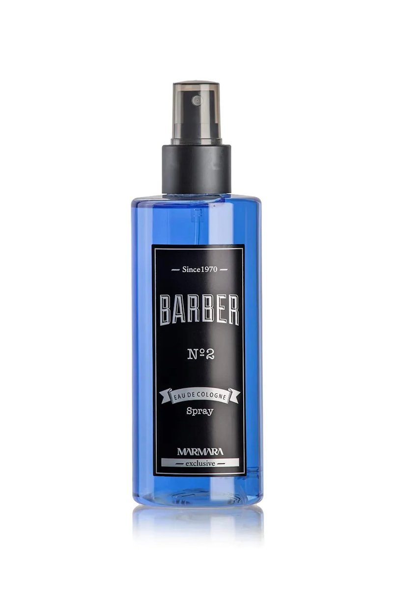 Marmara Barber Cologne – Die erste Wahl moderner Barbers und traditioneller Rasur-Fans, Sprühflasche 250 ml (No2)
