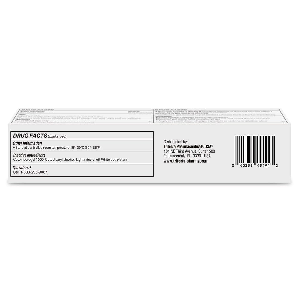 GLOBE Zinkoxid-Salbe 20%, 56,7 g Tube – Fortschrittlicher Hautschutz bei Windeldermatitis, Linderung bei Giftefeu, -sumach & -eiche, Schutz vor Nässe und wunder Haut