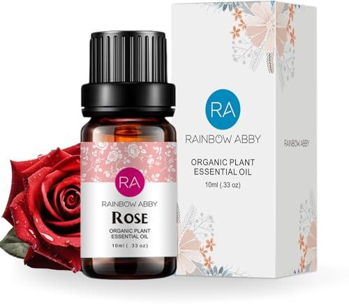 Reines Bio-Rosenöl für Diffuser, Parfüm, Massage, Aroma, Bad – 10 ml