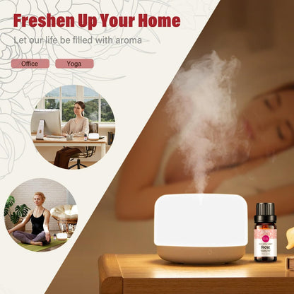 Reines Bio-Rosenöl für Diffuser, Parfüm, Massage, Aroma, Bad – 10 ml