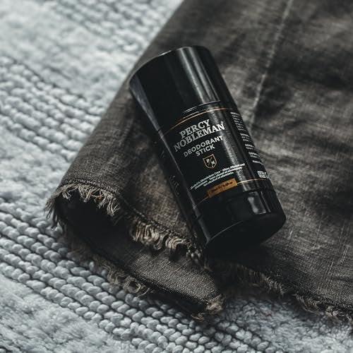 Percy Nobleman Naturdeo-Stick für Männer – Aluminiumfreier Deodorant mit Aloe Vera und Hamamelis, Signaturduft 75 ml
