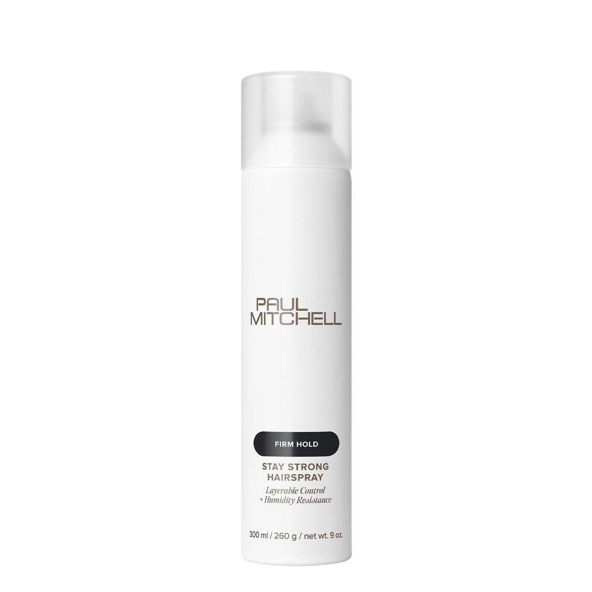 Paul Mitchell Stay Strong Haarspray – Schichtbarer Halt & Feuchtigkeitsschutz für alle Haartypen (266 ml)