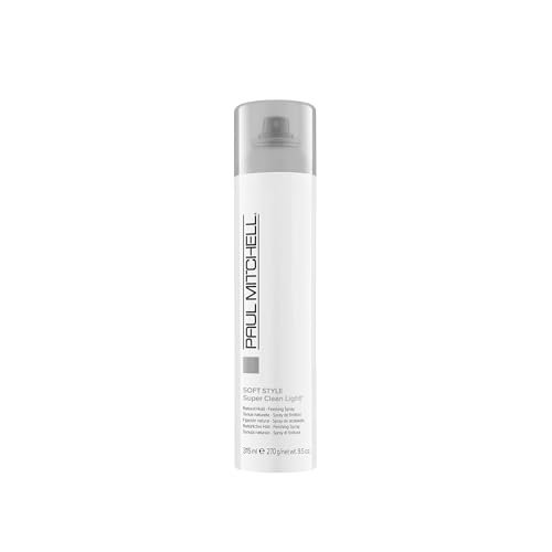 Paul Mitchell Super Clean Light Haarspray – Schnell trocknend, weicher Halt & natürlicher Glanz für feines Haar (280 ml)
