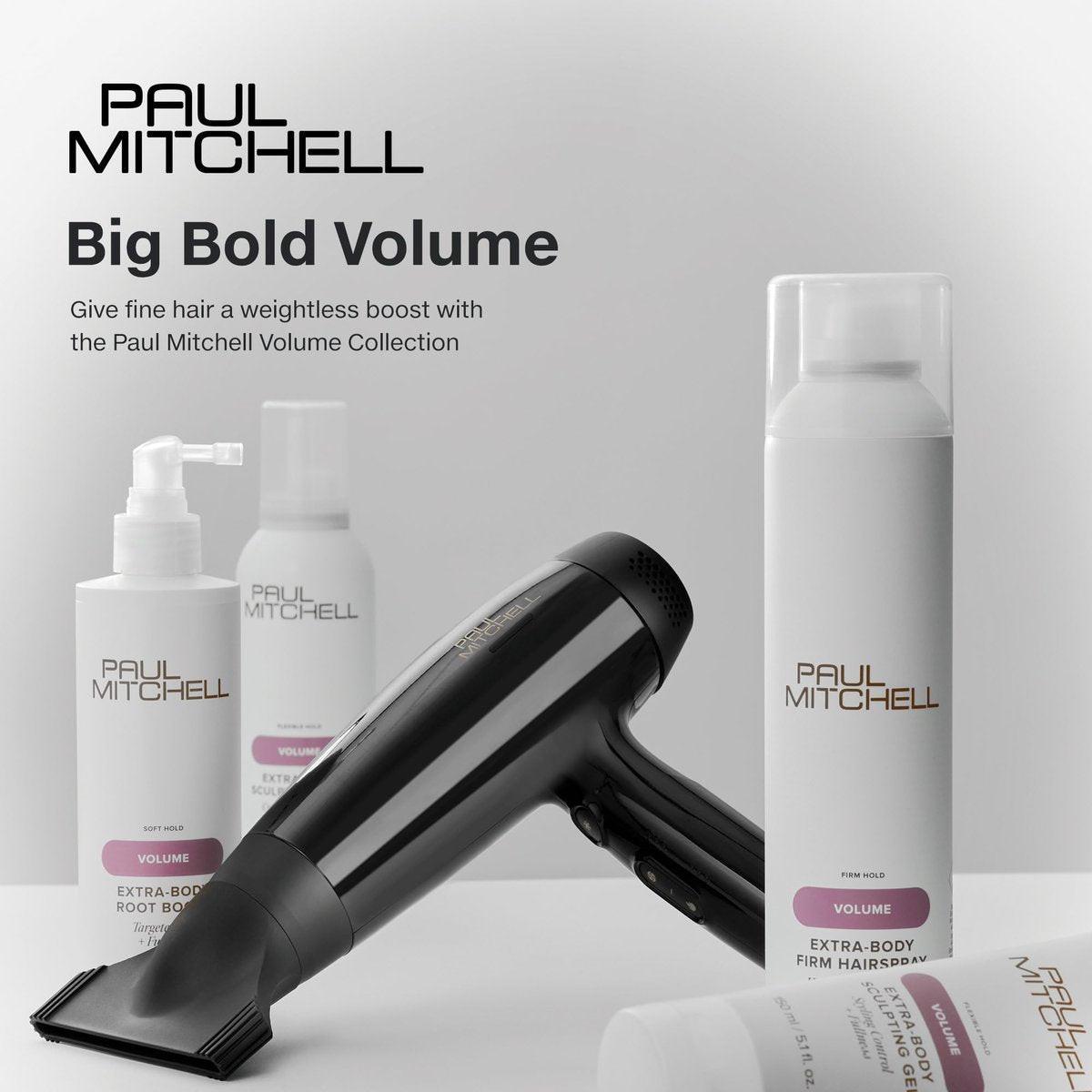 Paul Mitchell Extra-Body Firm Hairspray Extreme Hold – Maximaler Halt & Volumen für feines Haar, 9,5 oz
