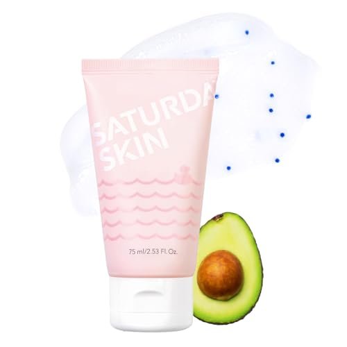 Saturday Skin Rub-A-Dub Reinigungs-Peeling-Gel – Sanftes Enzym-Peeling für das Gesicht, abgestorbene Hautzellen entfernen, koreanische Hautpflege (75 ml)