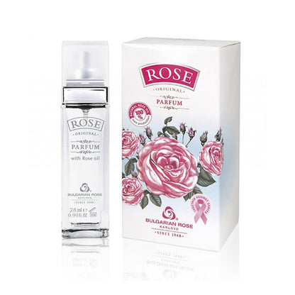 Original Bulgarian Rose Parfum – Natürliches Rosenparfüm, langanhaltend, parabenfrei, Unisex – 28 ml