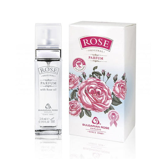 Original Bulgarian Rose Parfum – Natürliches Rosenparfüm, langanhaltend, parabenfrei, Unisex – 28 ml