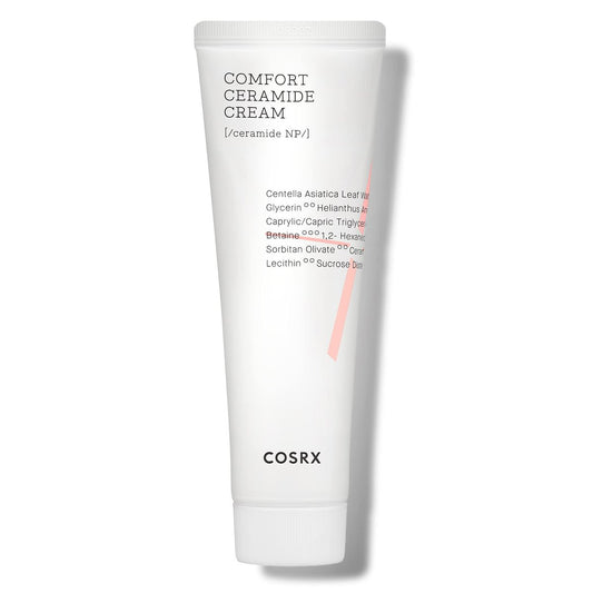 COSRX Balancium Comfort Ceramide Cream 80g – Beruhigende Koreanische Gesichtscreme mit Centella Asiatica, Tierversuchsfrei, Parabenfrei