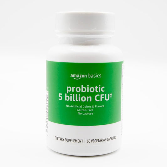 Probiotikum 5 Milliarden KBE, 60 Kapseln – Ohne künstliche Farb- und Aromastoffe, glutenfrei