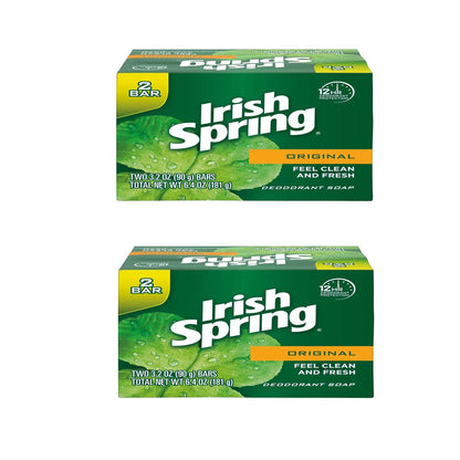 Irish Spring Original Seife – 4er-Pack à 3,2 Unzen (je 90 g)