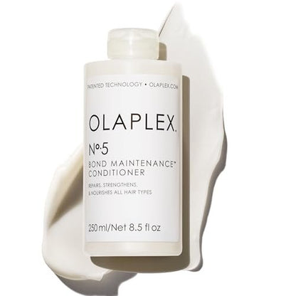 Olaplex Nº.5 Bond Maintenance Conditioner 250 ml – Haarkräftigender Conditioner für geschädigtes Haar, reduziert Frizz, für alle Haartypen