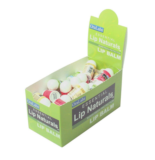 Lip Naturals® Mini Balms: 3 Geschmacksrichtungen, SPF-15, 50er-Pack – Lippenpflege von CHAP-ICE