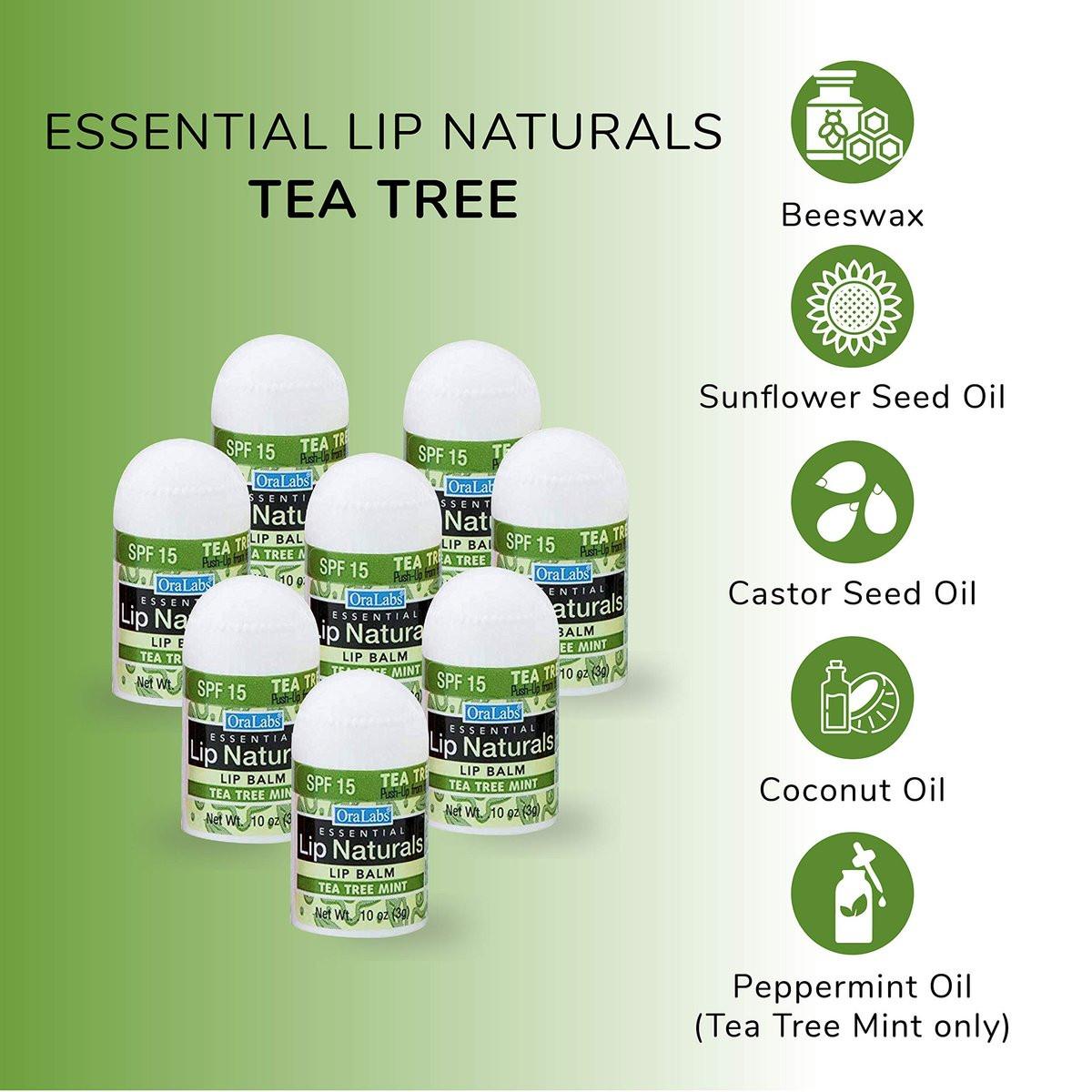 Lip Naturals® Mini Balms: 3 Geschmacksrichtungen, SPF-15, 50er-Pack – Lippenpflege von CHAP-ICE