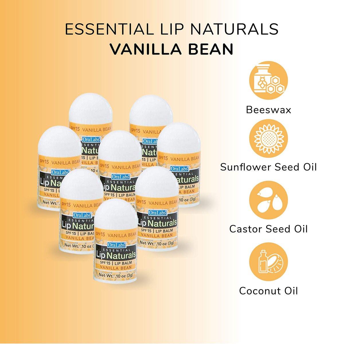 Lip Naturals® Mini Balms: 3 Geschmacksrichtungen, SPF-15, 50er-Pack – Lippenpflege von CHAP-ICE