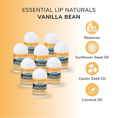 Lip Naturals® Mini Balms: 3 Geschmacksrichtungen, SPF-15, 50er-Pack – Lippenpflege von CHAP-ICE