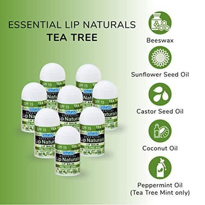 Lip Naturals® Mini Balms: 3 Geschmacksrichtungen, SPF-15, 50er-Pack – Lippenpflege von CHAP-ICE
