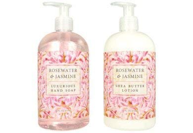 Greenwich Bay Trading Hand Seife & Hand- und Körperlotion, 16 Unzen Bundle Set (Rosewater Jasmine), Rosewater Jasmine, 1.0 Count (Packung mit 2)