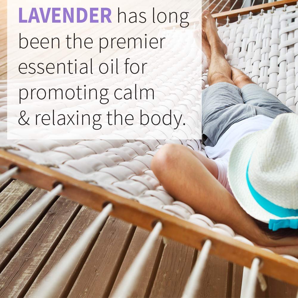 Garden of Life Bio-Lavendel Bio-Öl, 15 ml, 100 % USDA Bio & rein, unverdünnt & nicht genetisch verändert – für Diffuser, Aromatherapie, Meditation, Hautpflege, Schlaf – beruhigend, entspannend, wohltuend