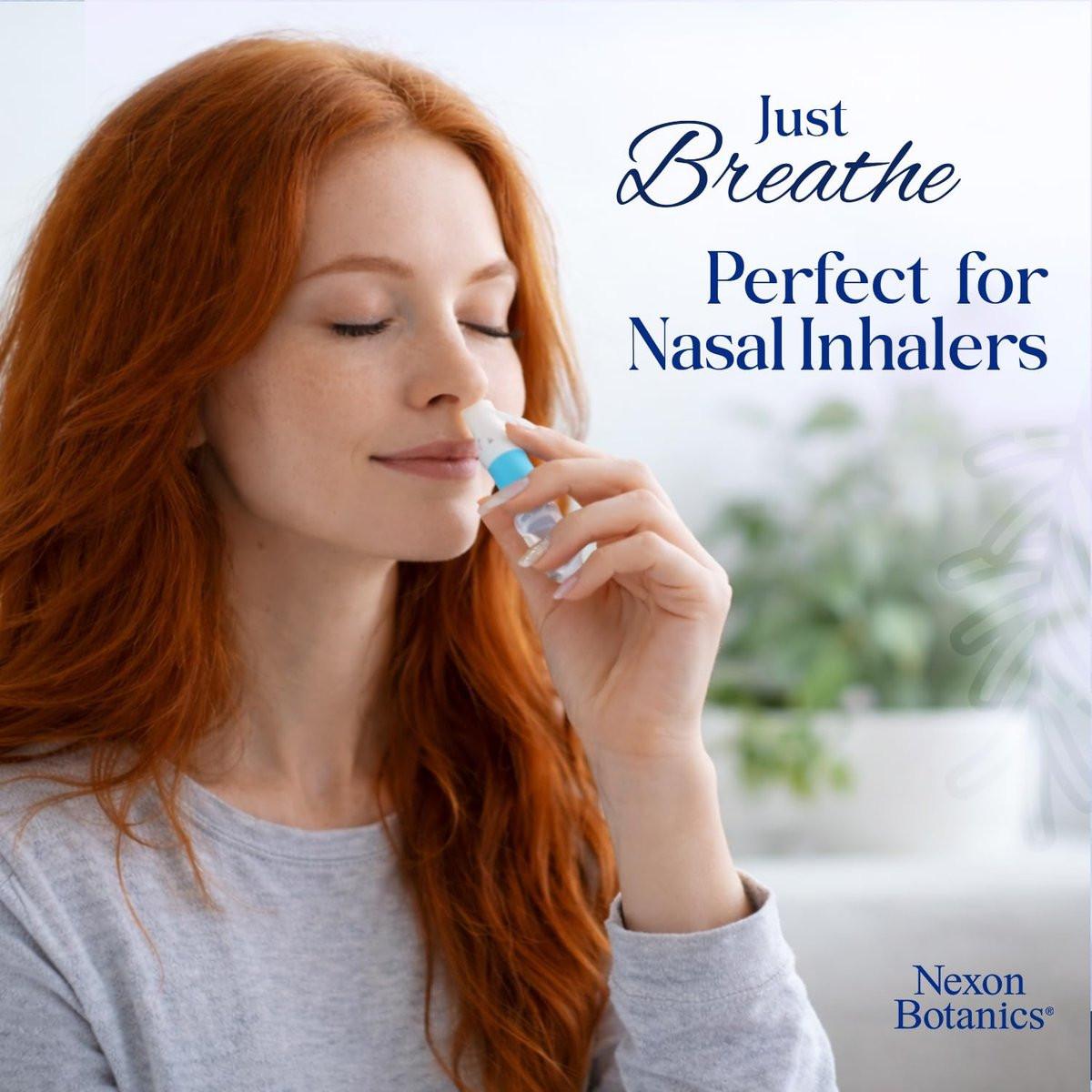 Nexon Botanics Breathe Essential Oil Blend 30 ml – Atemwegsfreiheit mit Menthol Ölen – für Diffuser, Aromatherapie und Luftbefeuchter