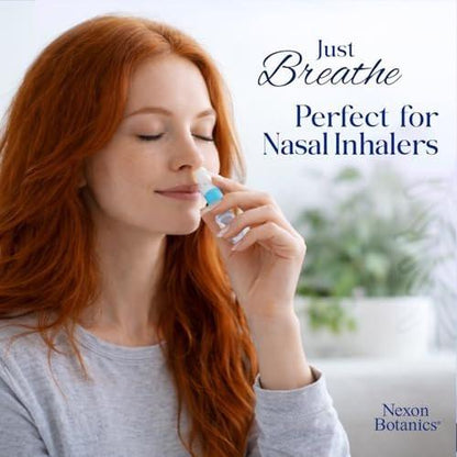 Nexon Botanics Breathe Essential Oil Blend 30 ml – Atemwegsfreiheit mit Menthol Ölen – für Diffuser, Aromatherapie und Luftbefeuchter
