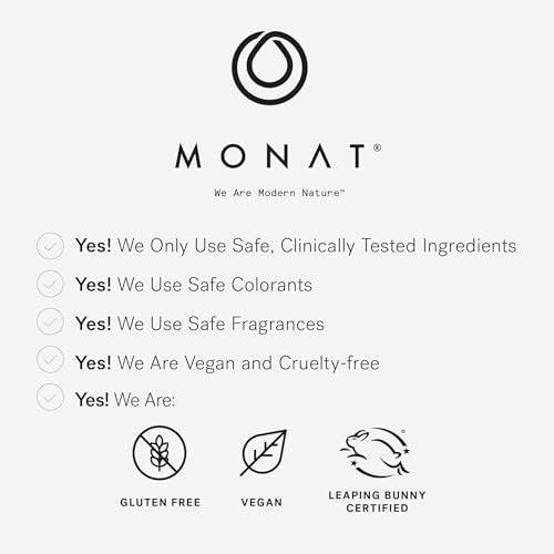 MONAT Studio One Blow Out Cream - Anti-Frizz Hitzeschutzcreme für seidig glattes Haar, 118 ml