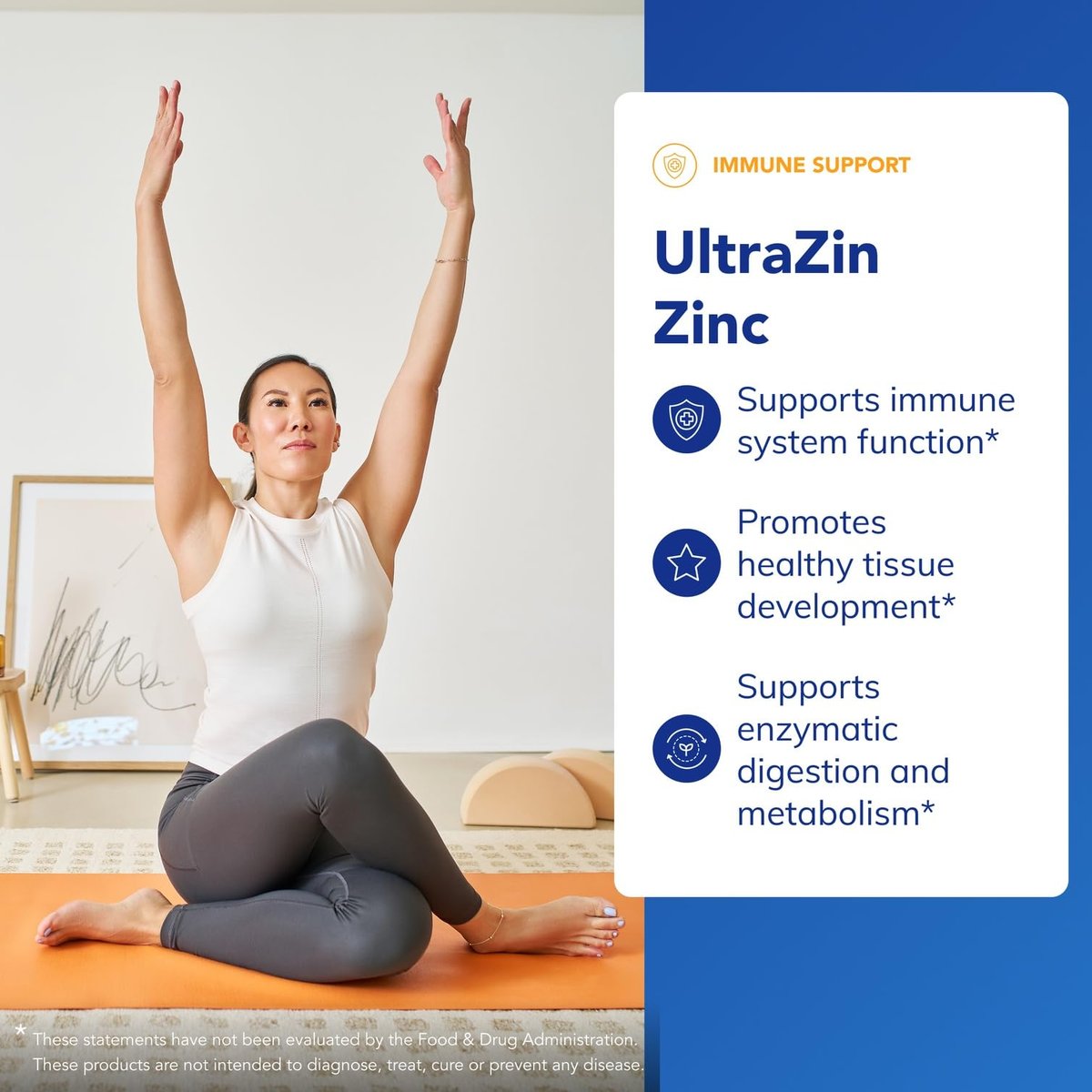Pure Encapsulations UltraZin Zink | Hoch bioverfügbares Mineral zur Unterstützung von Stoffwechsel und Immunsystem* | 90 Kapseln