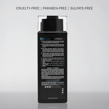 TRUSS Infusion Haar Shampoo - Reinigendes Shampoo für trockenes Haar, Reparatur, Feuchtigkeit und Schutz - 100% vegan, farbschonend mit Anti-Aging-Vorteilen (300 ml)