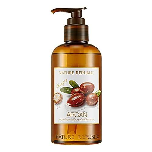 Nature Republic Argan Essential Deep Care Shampoo 300 ml – Intensivpflege für trockenes und geschädigtes Haar