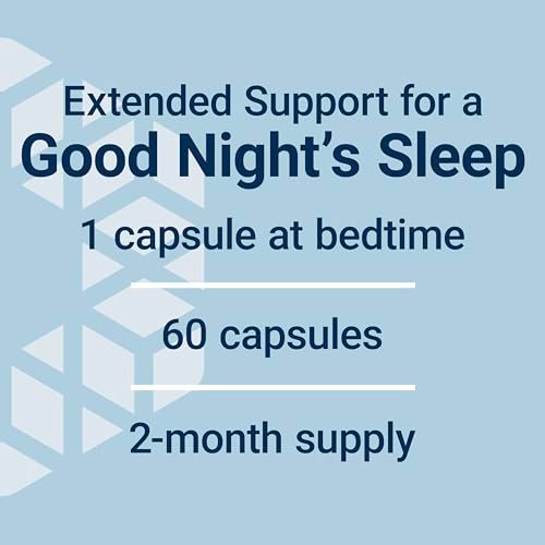 Life Extension Melatonin IR/XR 1,5 mg – Schlafunterstützung mit sofortiger & verlängerter Freisetzung, 60 Kapseln