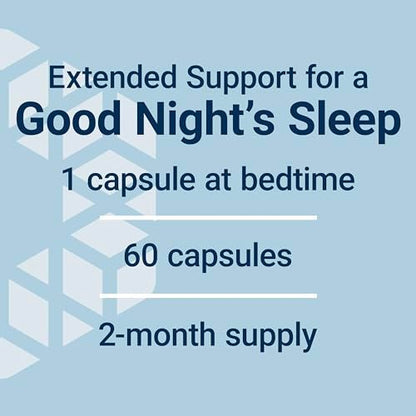Life Extension Melatonin IR/XR 1,5 mg – Schlafunterstützung mit sofortiger & verlängerter Freisetzung, 60 Kapseln