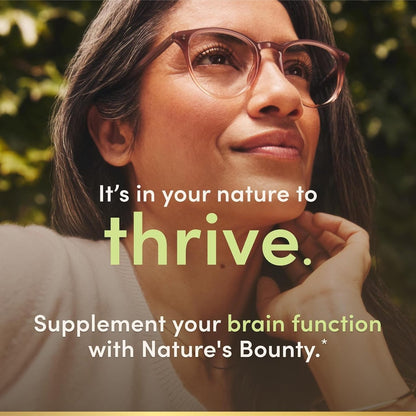Nature's Bounty Ginkgo Biloba Standardisierter Extrakt 120 mg, Kräuterergänzung, 100 Kapseln, 2er-Pack