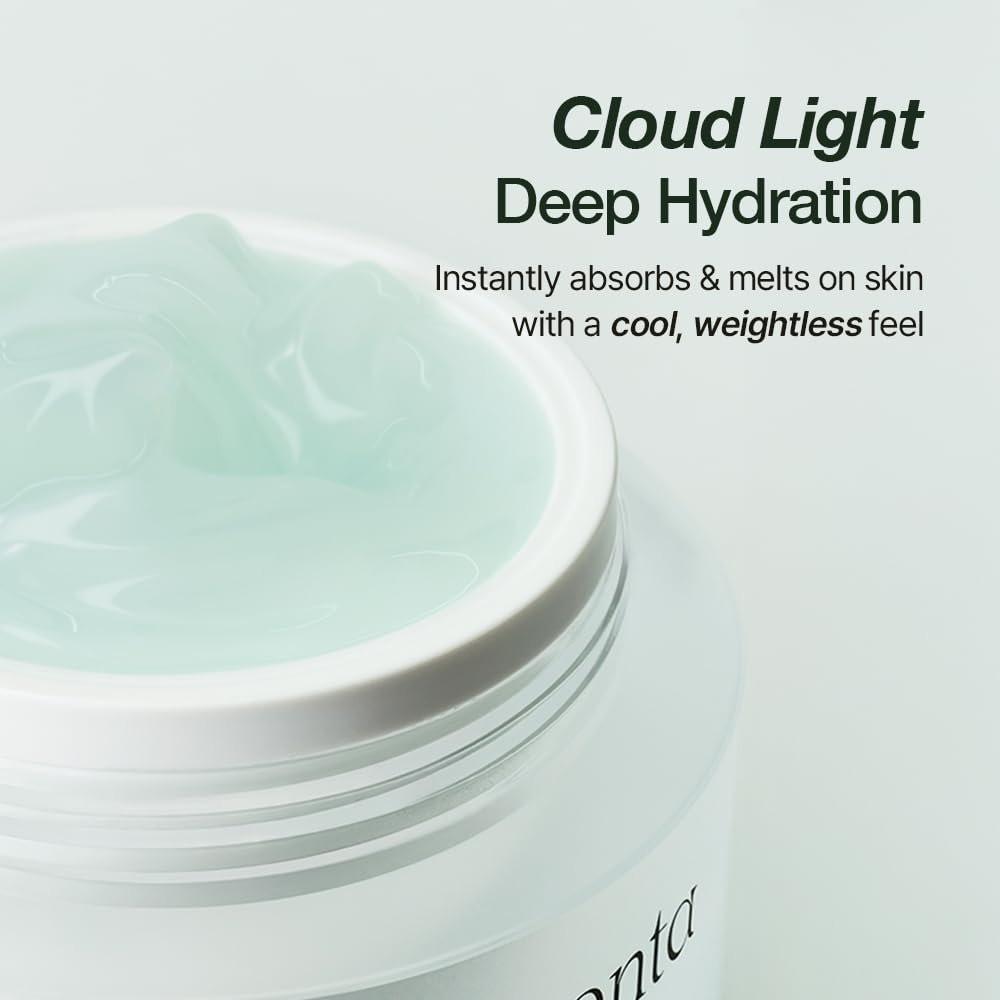 NATURAL DERMA PROJECT NDP Cica Cream - Gel-Gesichtsfeuchtigkeitscreme gegen Sonnenbrand, leichte koreanische Feuchtigkeitscreme für empfindliche Haut, Centella Asiatica, feuchtigkeitsspendend, beruhigend, lindernd (1,7 Fl Oz / 50 ml)