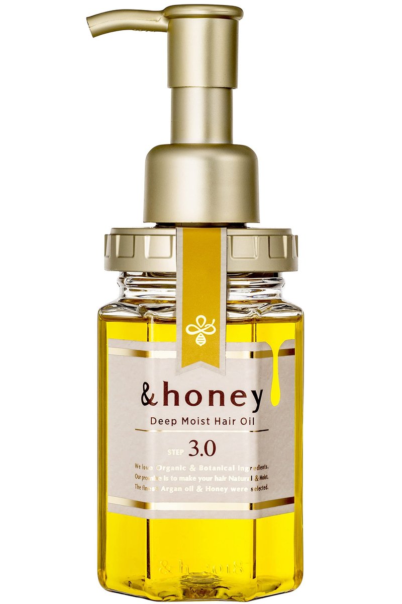 &honey Deep Moist Haaröl mit Bulgarischer Damaszener Rose Honig, 3,4 oz (100 ml)