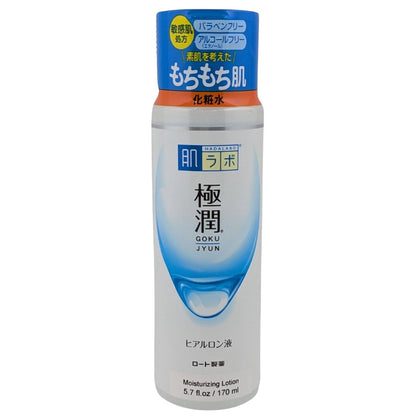 Hada Labo Rohto Gokujyn Hyaluronsäure Lotion 170ml – Feuchtigkeitsspendendes Gesichtswasser aus Japan