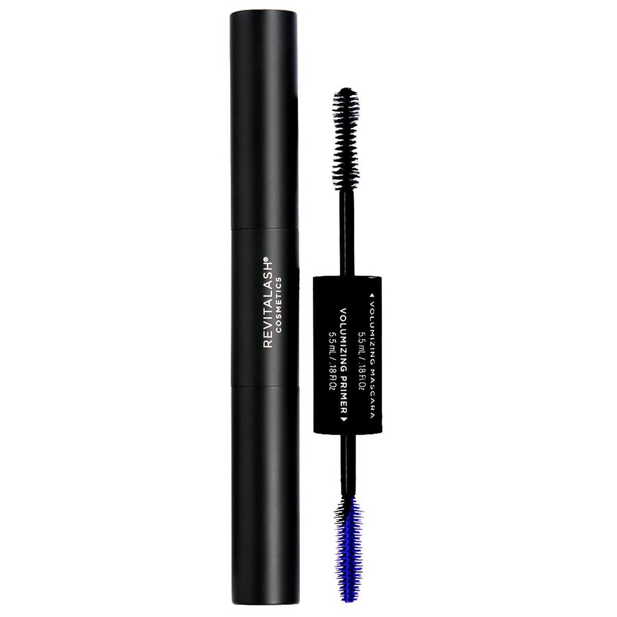 RevitaLash Cosmetics Doppelend-Wimpernset: Primer & Mascara für Volumen – Hypoallergen & Tierversuchsfrei