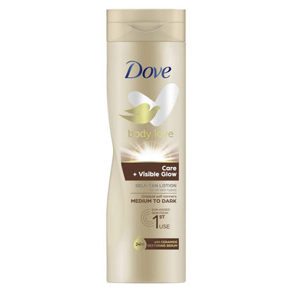 Dove Lotion 250 ml Sichtbarer Glanz Dunkle Haut
